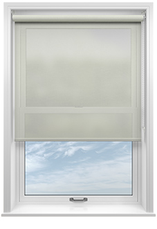 Illusion, Soft Grey - Roller Blind